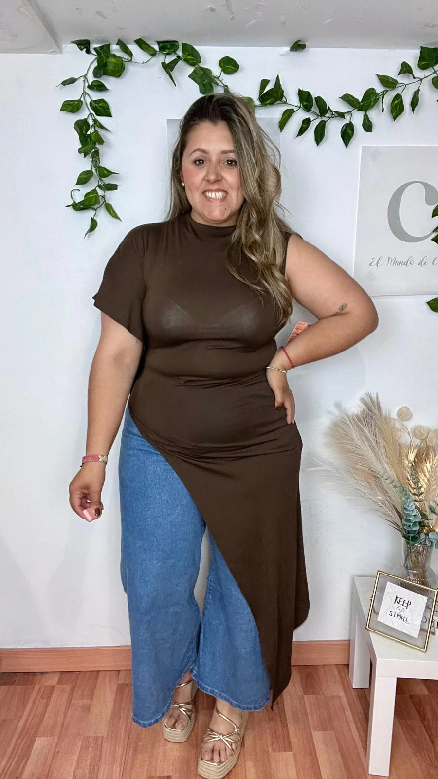 Camiseta asimétrica
