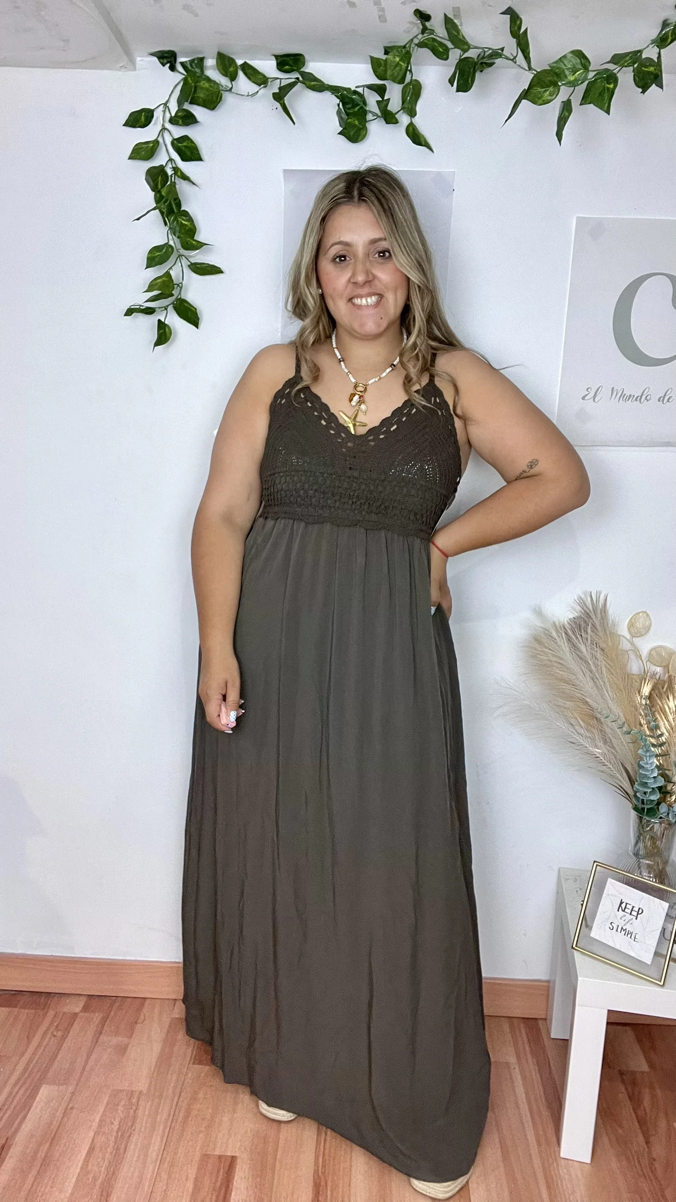 Vestido Zahara Chocolate