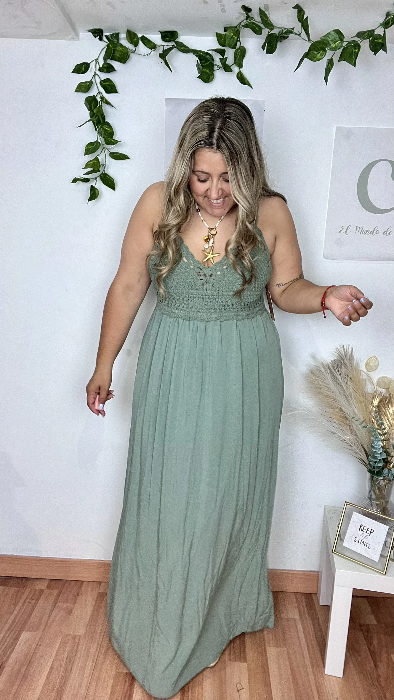 Vestido Zahara Verde
