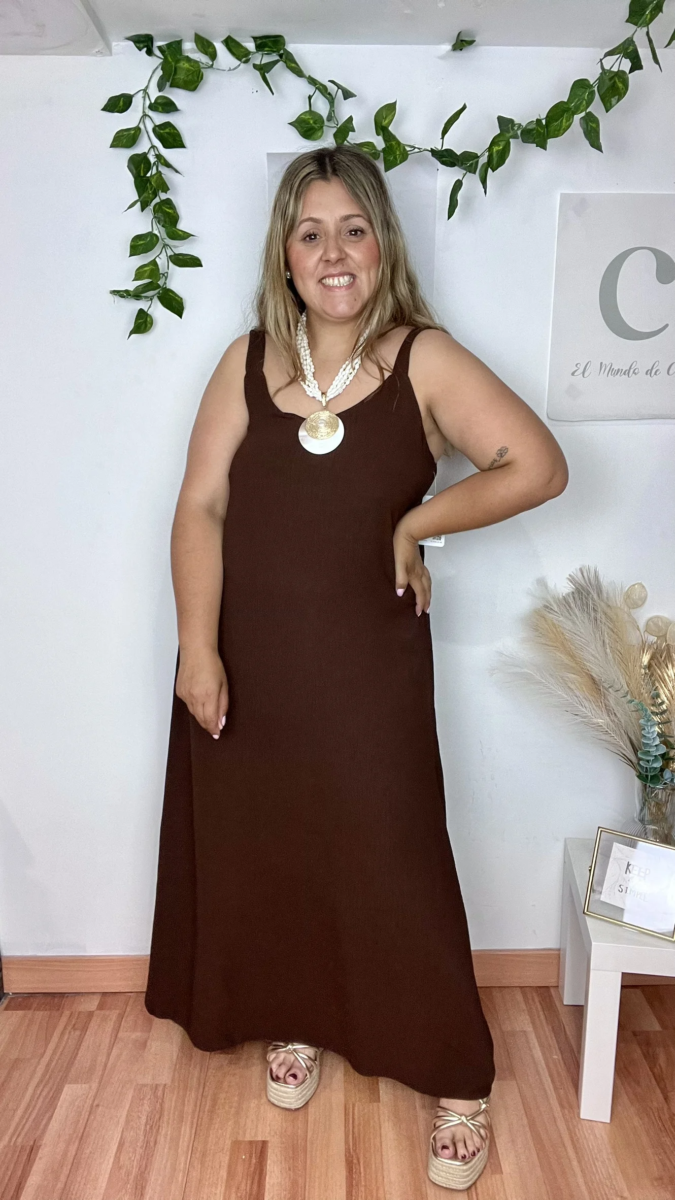 Vestidoo Romy Chocolate