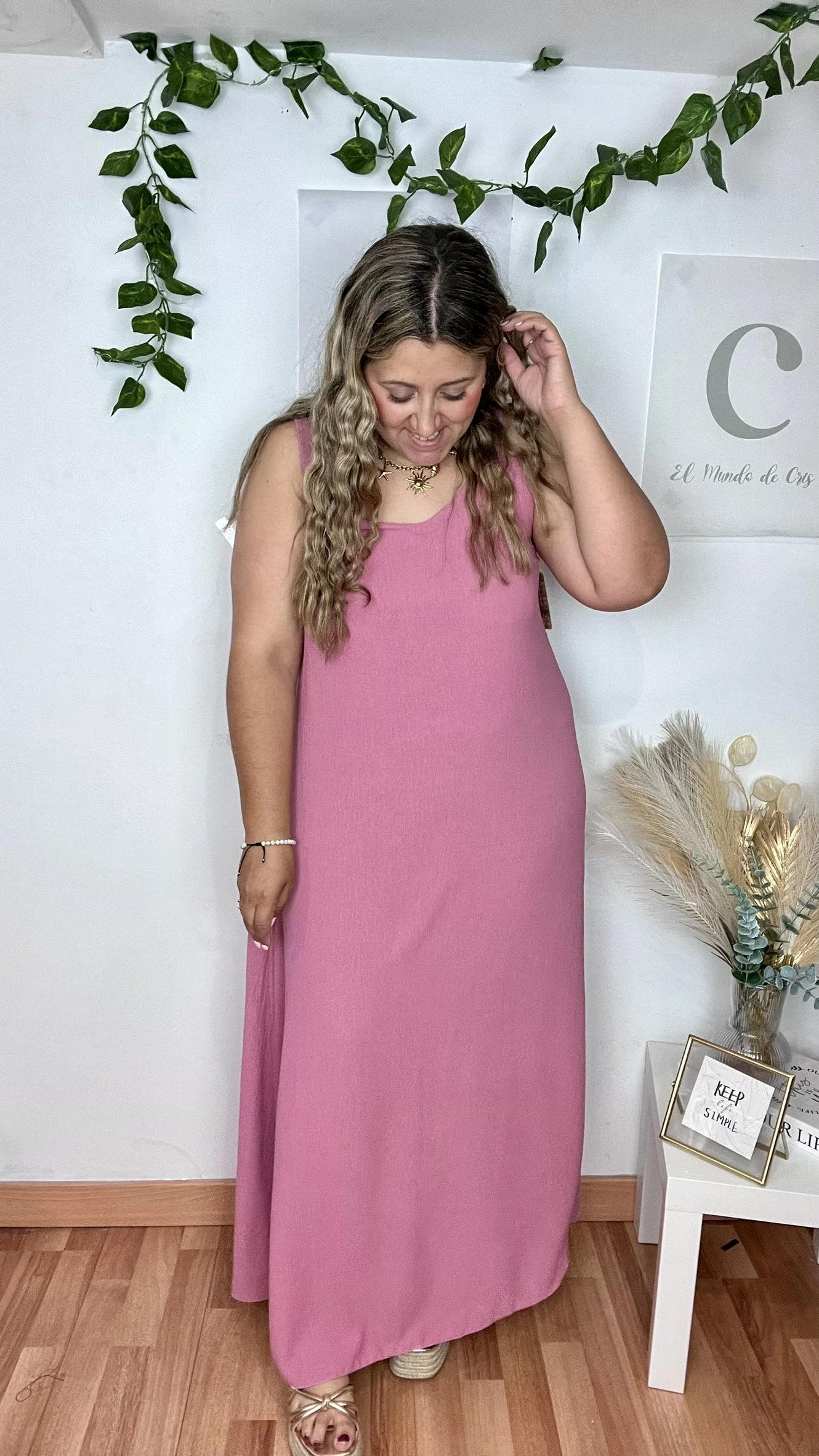 Vestido Romy Rosa